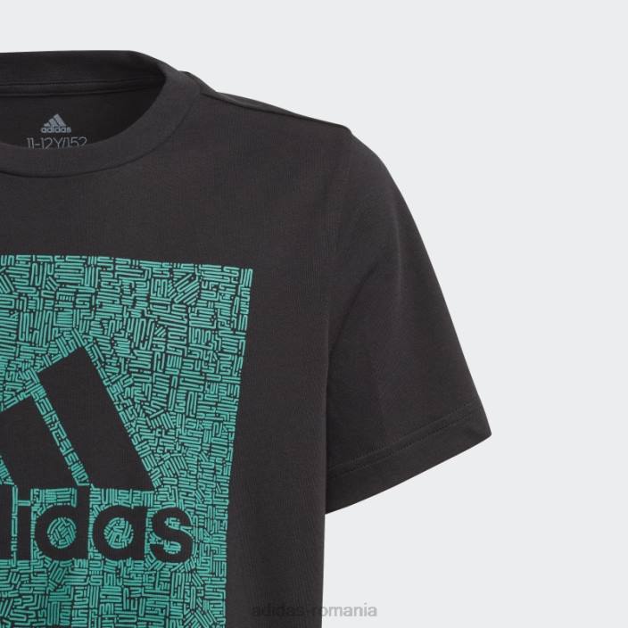 Adidas must have insigna de tricou sport negru adidas copii negru 2JBN18978