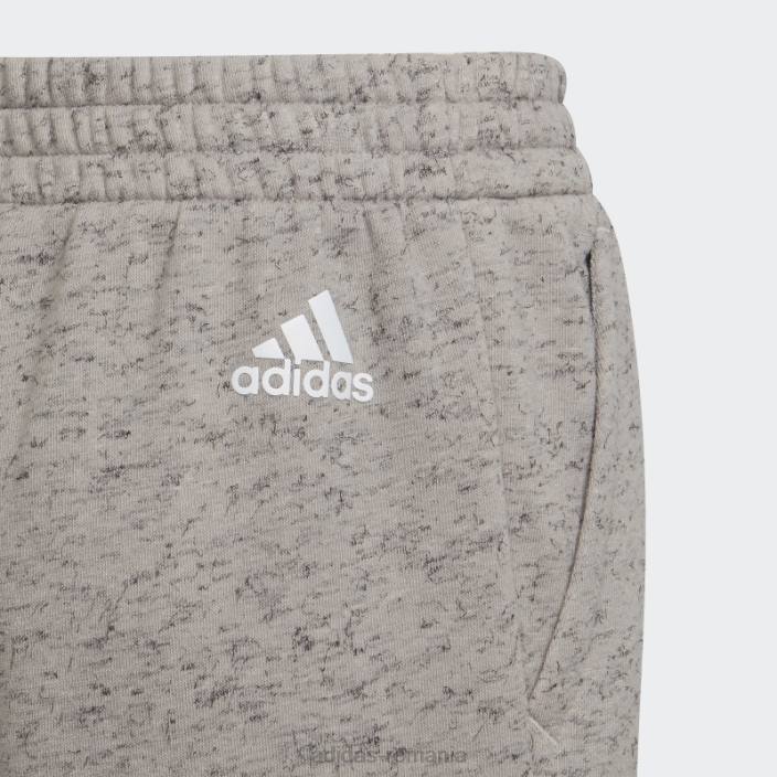 Adidas pantaloni de jogging cu 3 dungi gri solid future icons copii mgh solid gri/alb 2JBN18911