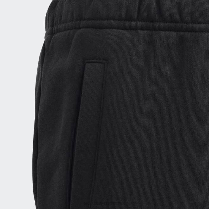 Adidas pantaloni de jogging cu logo mare essentials negri copii alb negru 2JBN18566
