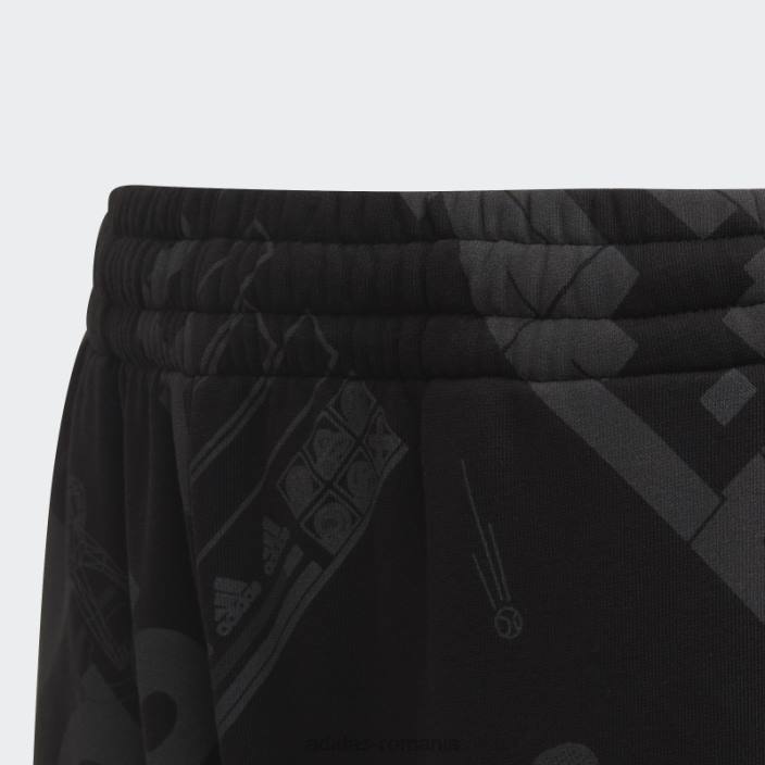 Adidas pantaloni de jogging negri cu buzunar arkd3 adidas copii negru/alb/gri/carbon 2JBN18987