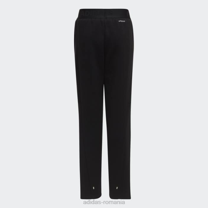 Adidas pantaloni de jogging negri xfg subțiri copii negru/alb/rosu 2JBN19007