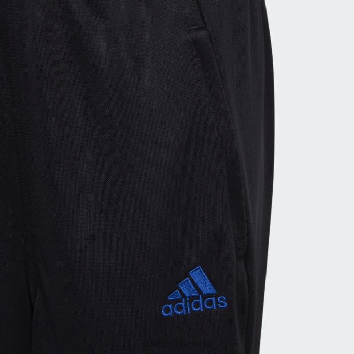 Adidas pantaloni de sport tiro 7/8 negri copii negru/albastru regal 2JBN11588