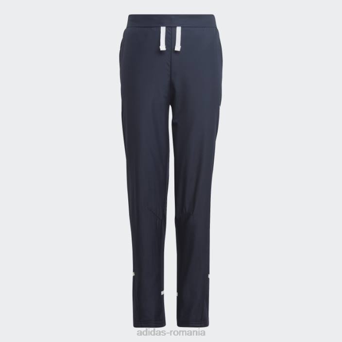 Adidas pantaloni de trening pentru 4 gameday proiectați cu cerneală copii cerneală/alb 2JBN18778