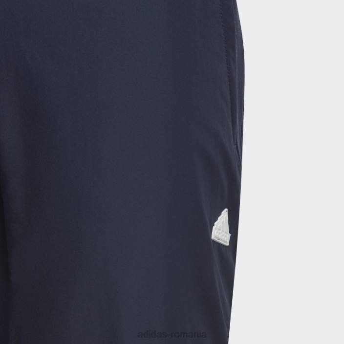Adidas pantaloni de trening pentru 4 gameday proiectați cu cerneală copii cerneală/alb 2JBN18778