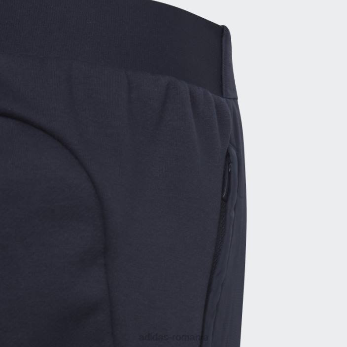 Adidas pantaloni de trening pentru 4 gameday proiectați cu cerneală copii cerneală/alb 2JBN18778