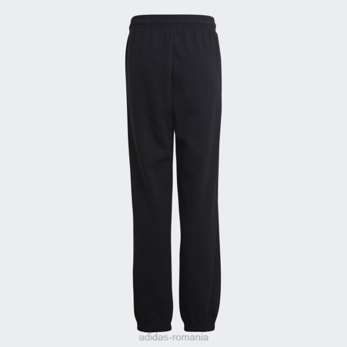 Adidas pantaloni negri cu logo icons future copii negru 2JBN11708