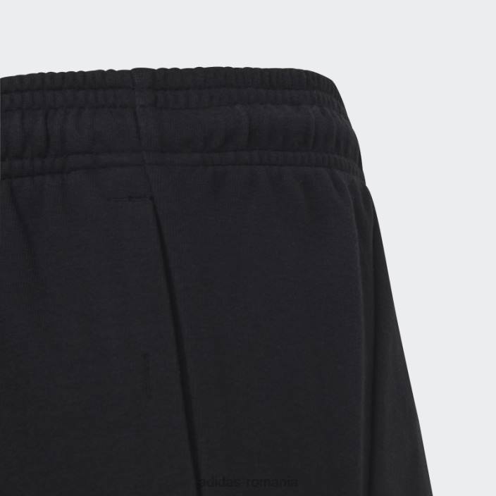 Adidas pantaloni negri cu logo icons future copii negru 2JBN11708