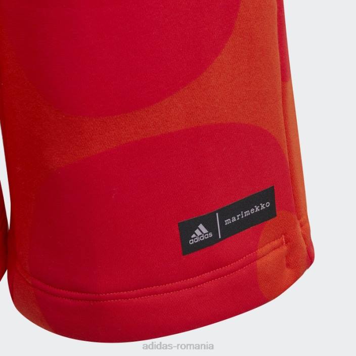 Adidas pantaloni portocalii marimekko copii portocaliu/roșu luxuriant 2JBN3467