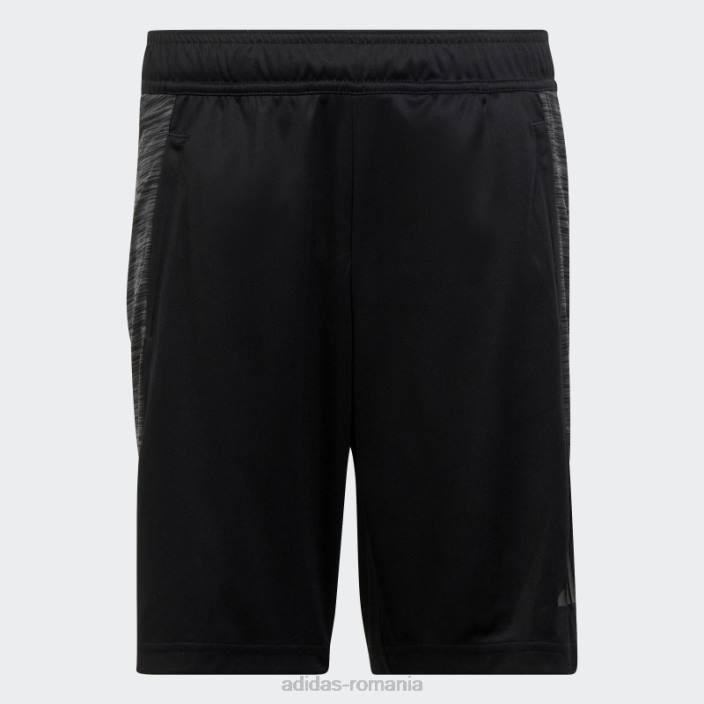 Adidas pantaloni scurți aeroready heather negri copii gri inchis 2JBN18643