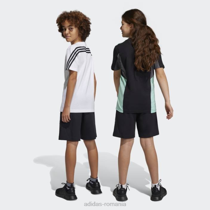 Adidas pantaloni scurți de 8 inchi cu sigla black future icons copii negru 2JBN18598