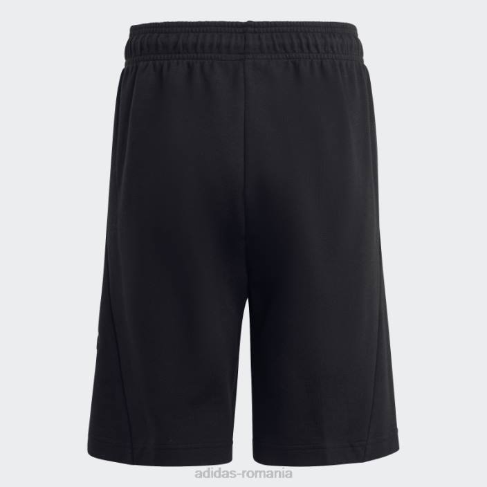 Adidas pantaloni scurți de 8 inchi cu sigla black future icons copii negru 2JBN18598