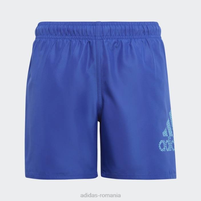 Adidas pantaloni scurți de baie clx logo albastru adidas copii albastru/cian 2JBN18585