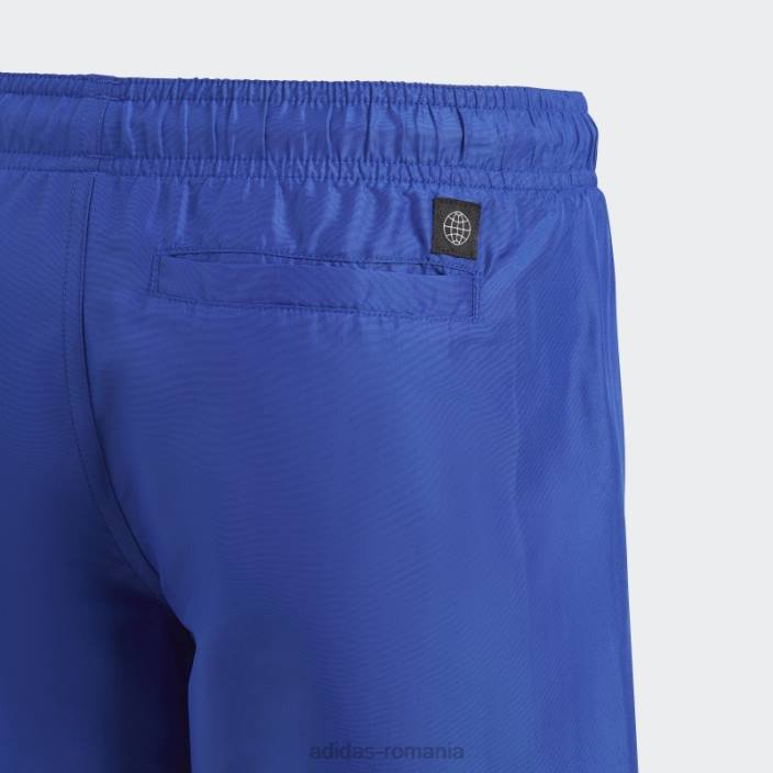 Adidas pantaloni scurți de baie clx logo albastru adidas copii albastru/cian 2JBN18585