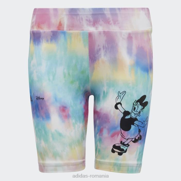 Adidas pantaloni scurți disney daisy duck roz adidas copii papură roz/violet/papură a cerului 2JBN3486