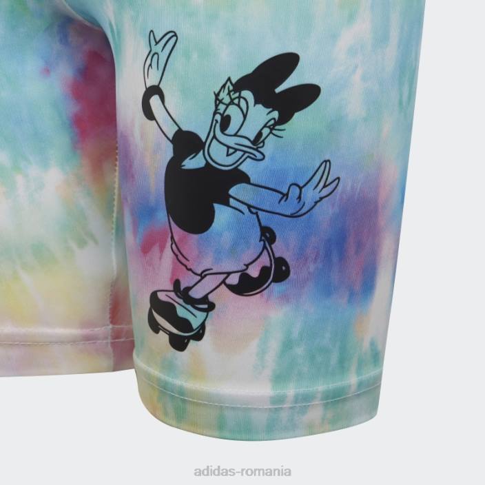 Adidas pantaloni scurți disney daisy duck roz adidas copii papură roz/violet/papură a cerului 2JBN3486