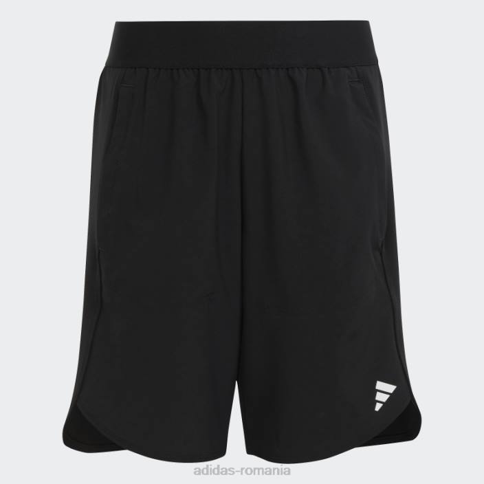Adidas pantaloni scurți negri aeroready copii negru/argintiu/gri 2JBN18688