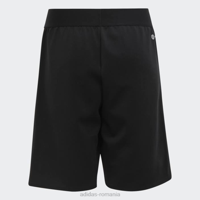 Adidas pantaloni scurți negri aeroready copii negru/argintiu/gri 2JBN18688