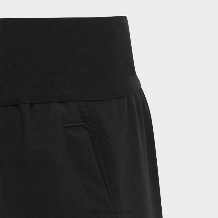 Adidas pantaloni scurți negri aeroready copii negru/argintiu/gri 2JBN18688
