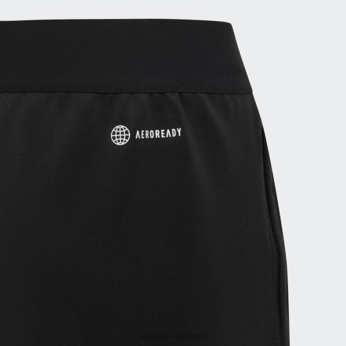 Adidas pantaloni scurți negri aeroready copii negru/argintiu/gri 2JBN18688