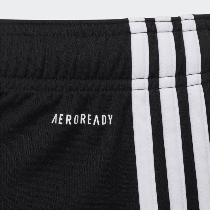Adidas pantaloni scurți negri sereno copii alb negru 2JBN11753