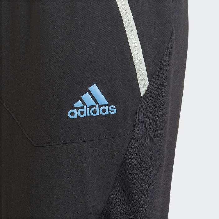 Adidas proiectat pentru pantaloni albastri pentru ziua jocului copii negru/albastru 2JBN3414