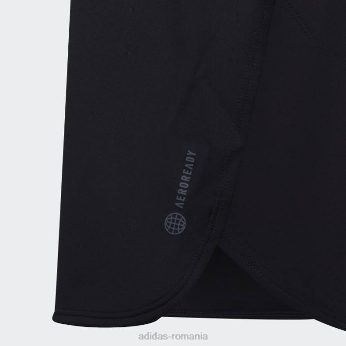 Adidas proiectat pentru sport aeroready pantaloni scurți negru adidas copii negru/gri/alb 2JBN11724