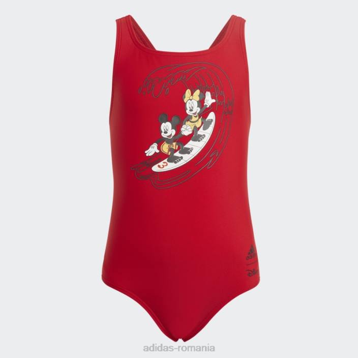 Adidas scarlet x disney minnie mouse surf costum de baie moda copii stacojiu 2JBN19134