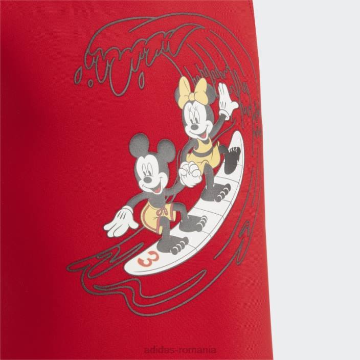 Adidas scarlet x disney minnie mouse surf costum de baie moda copii stacojiu 2JBN19134