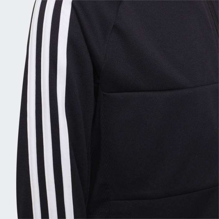 Adidas sereno track top negru adidas copii alb negru 2JBN18606
