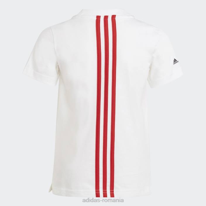 Adidas set alb de vară disney mickey mouse copii alb roșu 2JBN18821