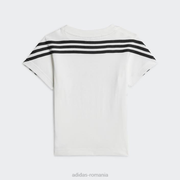 Adidas set cadou x disney mickey mouse alb fierbinte copii alb negru 2JBN11676
