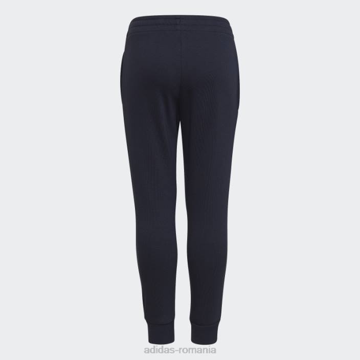 Adidas set de joggeri cu logo french terry albastru copii albastru alb 2JBN11660