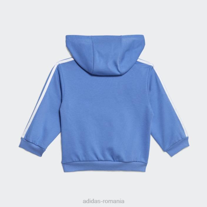 Adidas set de pantaloni de jogging din țesătură din țesătură albastră cu imprimeu camo albastru adidas copii albastru alb 2JBN18321