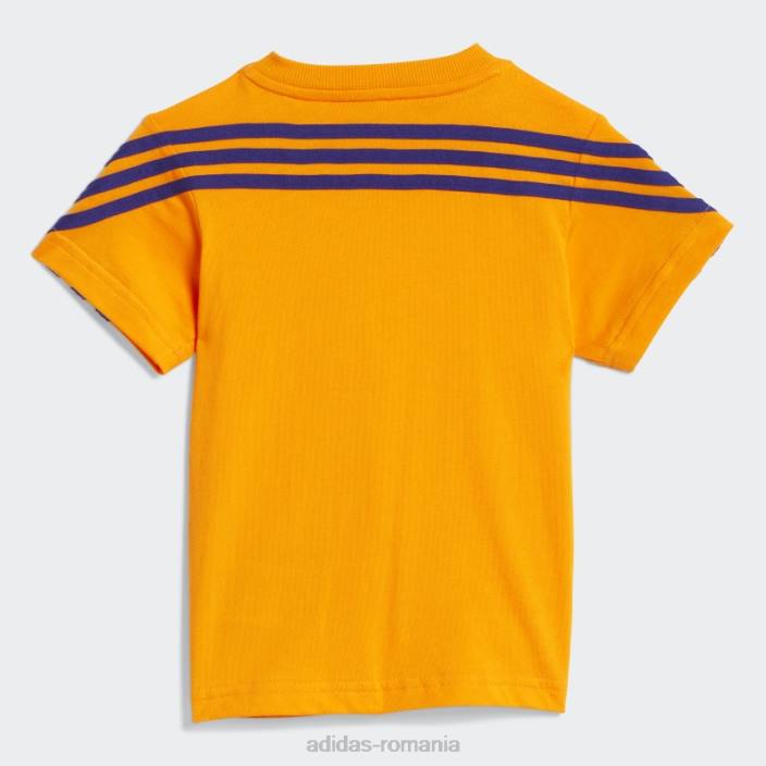 Adidas set de tricou pentru a găsi nemo portocaliu bahia copii portocaliu bahia/albastru victorie 2JBN18797