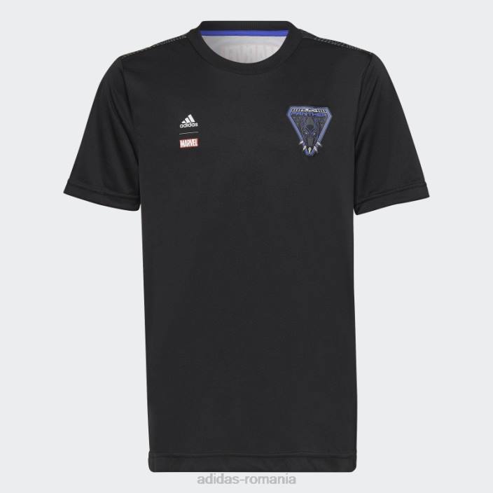 Adidas set de vară black x marvel pantera neagră copii cerneala neagra 2JBN12023