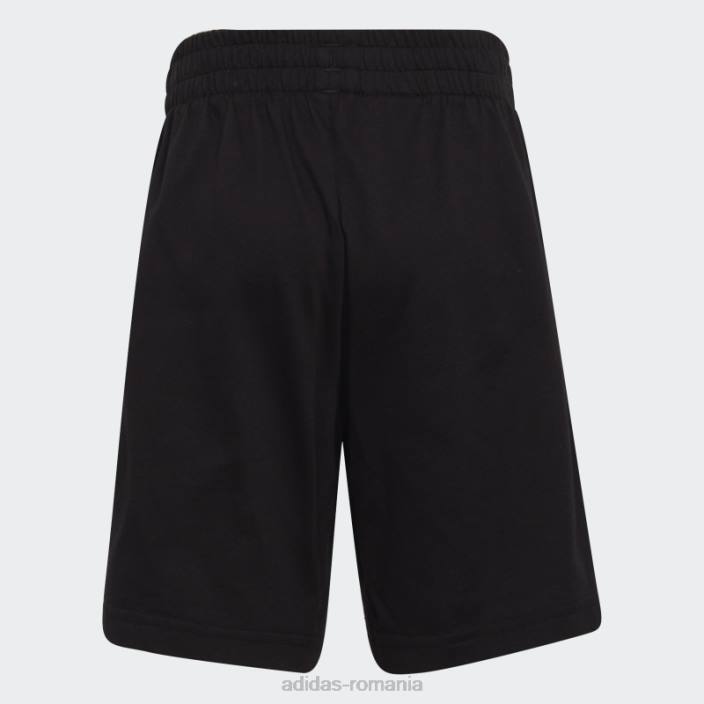 Adidas set de vară logo essentials alb copii alb negru 2JBN19093