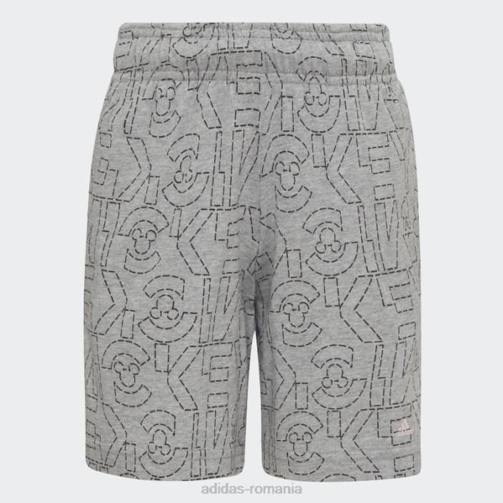 Adidas set de vara alb x disney mickey mouse moda copii alb/roz 2JBN18950
