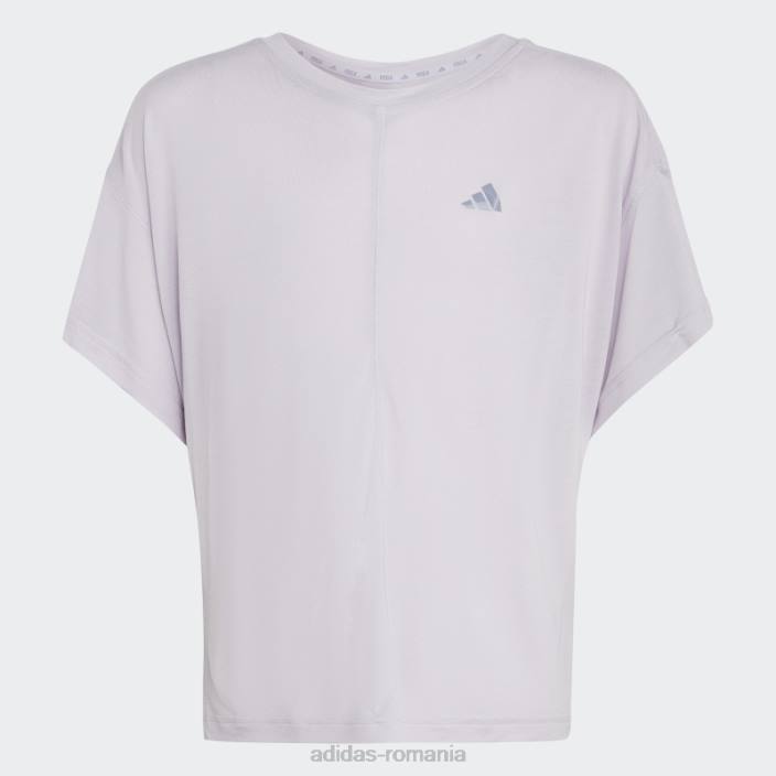 Adidas silver Dawn yoga aeroready loose tricou adidas copii zori argintii 2JBN12099