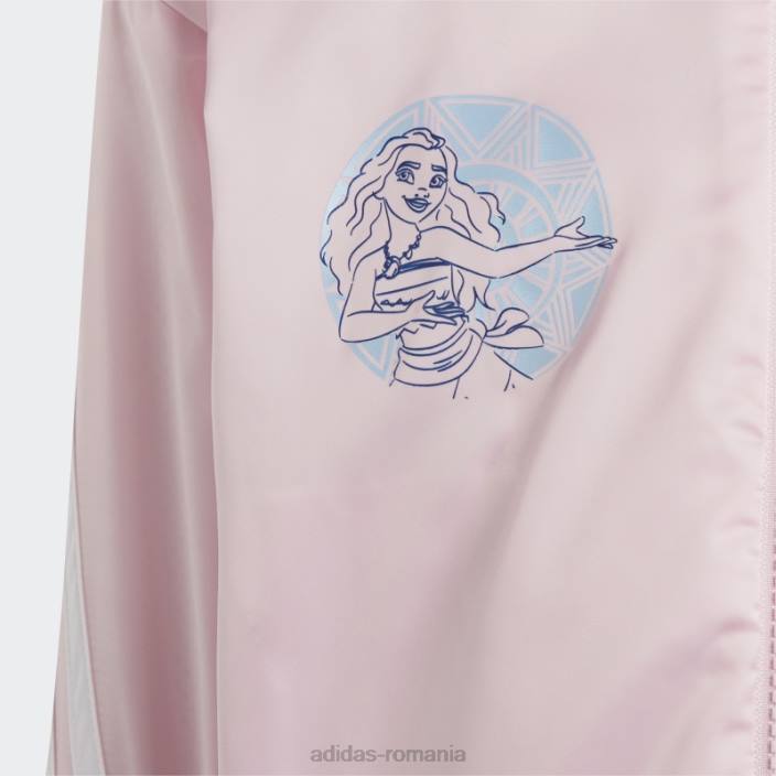 Adidas top de tren moana roz disney copii roz/alb 2JBN19126