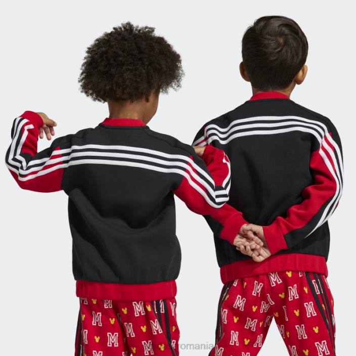 Adidas top negru hot x disney mickey mouse copii negru/stacojiu/alb 2JBN18295