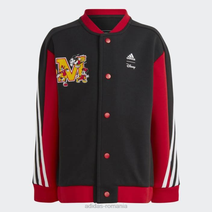 Adidas top negru hot x disney mickey mouse copii negru/stacojiu/alb 2JBN18295