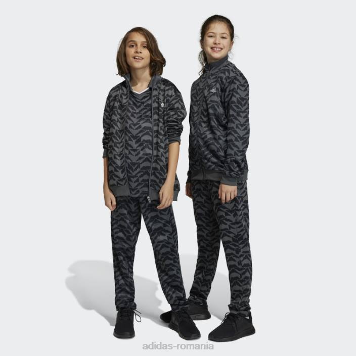 Adidas trening gri pentru serbarea fotbalului copii gri/negru/alb 2JBN18503