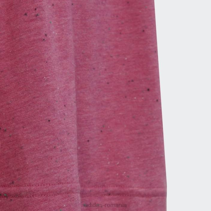 Adidas tricou adidas fucsia pentru câștigătorii viitoarelor icoane copii fucsia/alb 2JBN19194