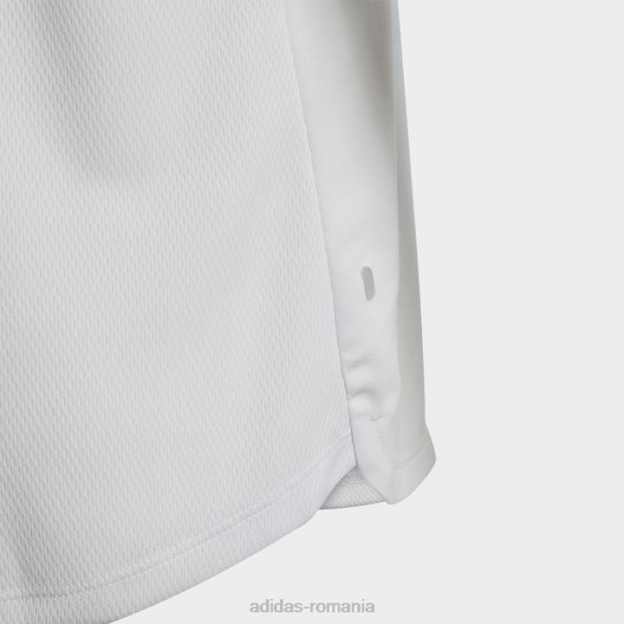 Adidas tricou aeroready dash gri copii liniuță gri/albastru/albastru met 2JBN18613