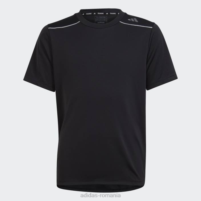 Adidas tricou aeroready negru copii negru argintiu 2JBN11678