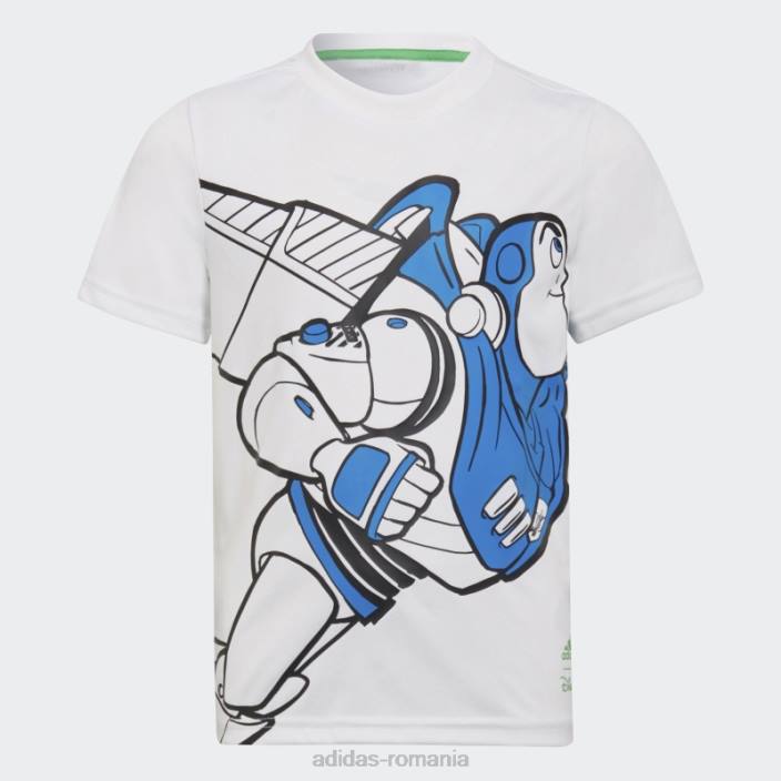 Adidas tricou alb Disney Toy Story copii alb/var 2JBN18832