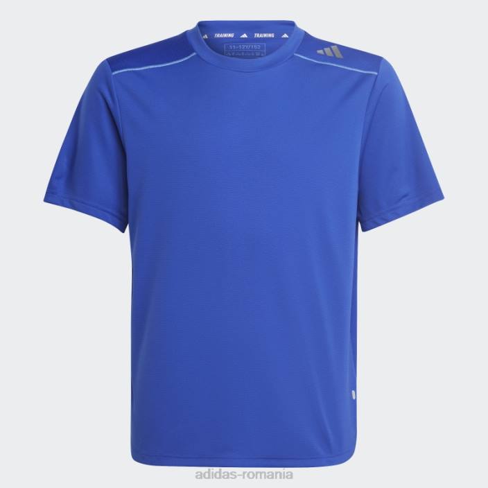 Adidas tricou albastru aeroready copii albastru/albastru met 2JBN18460