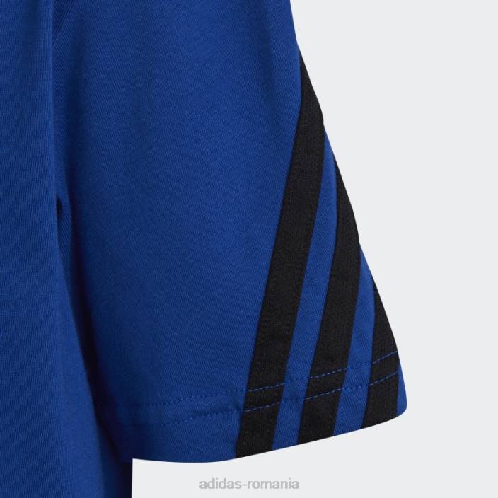 Adidas tricou albastru regal fashion x marvel spider-man copii albastru regal/negru 2JBN18481