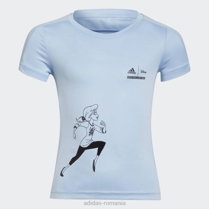 Adidas tricou comod prințese sky disney copii cer/negru 2JBN19283