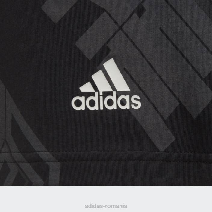 Adidas tricou cu imprimeu integral arkd3 negru copii negru/gri/carbon/alb 2JBN18967